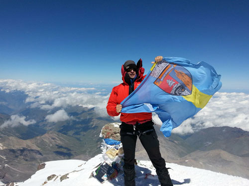 Cristian Niculescu Tagarlas pe Elbrus